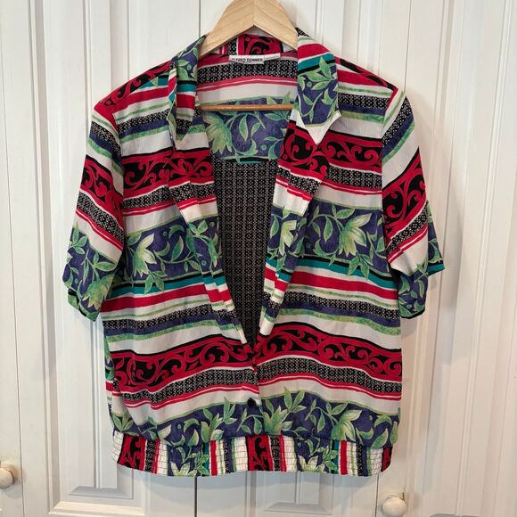 Alfred Dunner Blouse Size 14 Petite - Picture 1 of 8